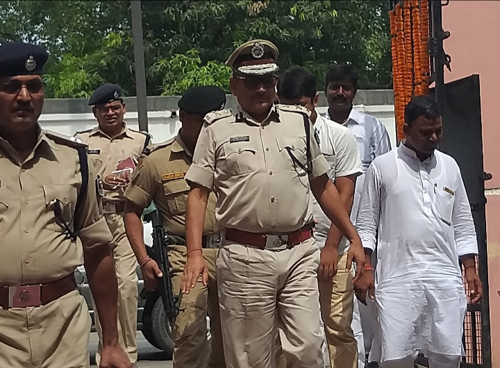 DGP अपने दौरे मे आज पहुंचे मुजफ्फरपुर पुलिस कार्यालय,महकमें मे मचा हड़कंप-