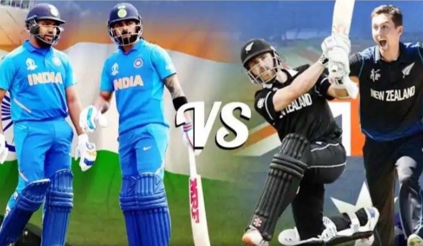 भारत बनाम न्यूजीलैंड सेमीफाइनल मैच बारिश के चलते रद्द,कल होगा मैच