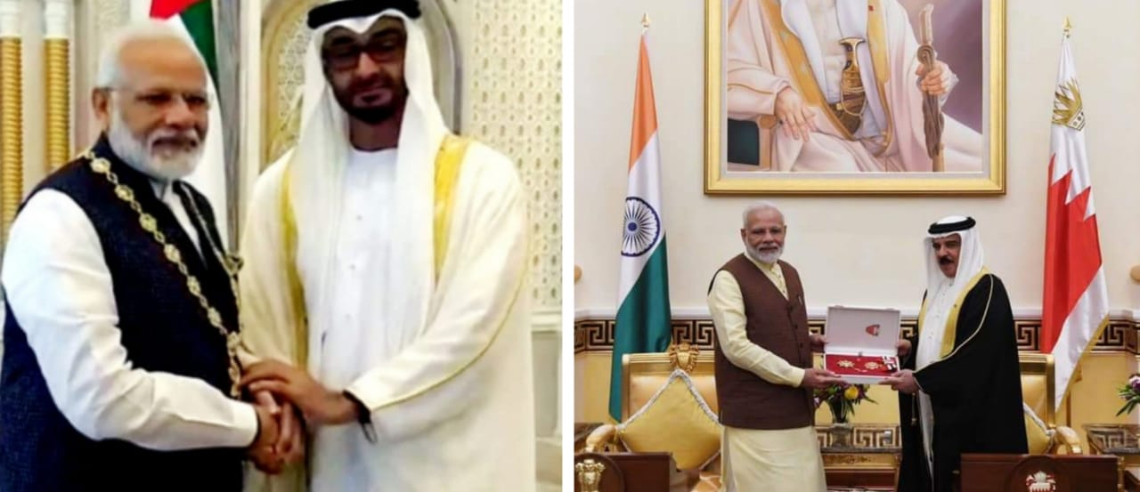 पाँच साल में मुस्लिम देशों से प्रधानमंत्री मोदी को मिले छह पुरस्कार-