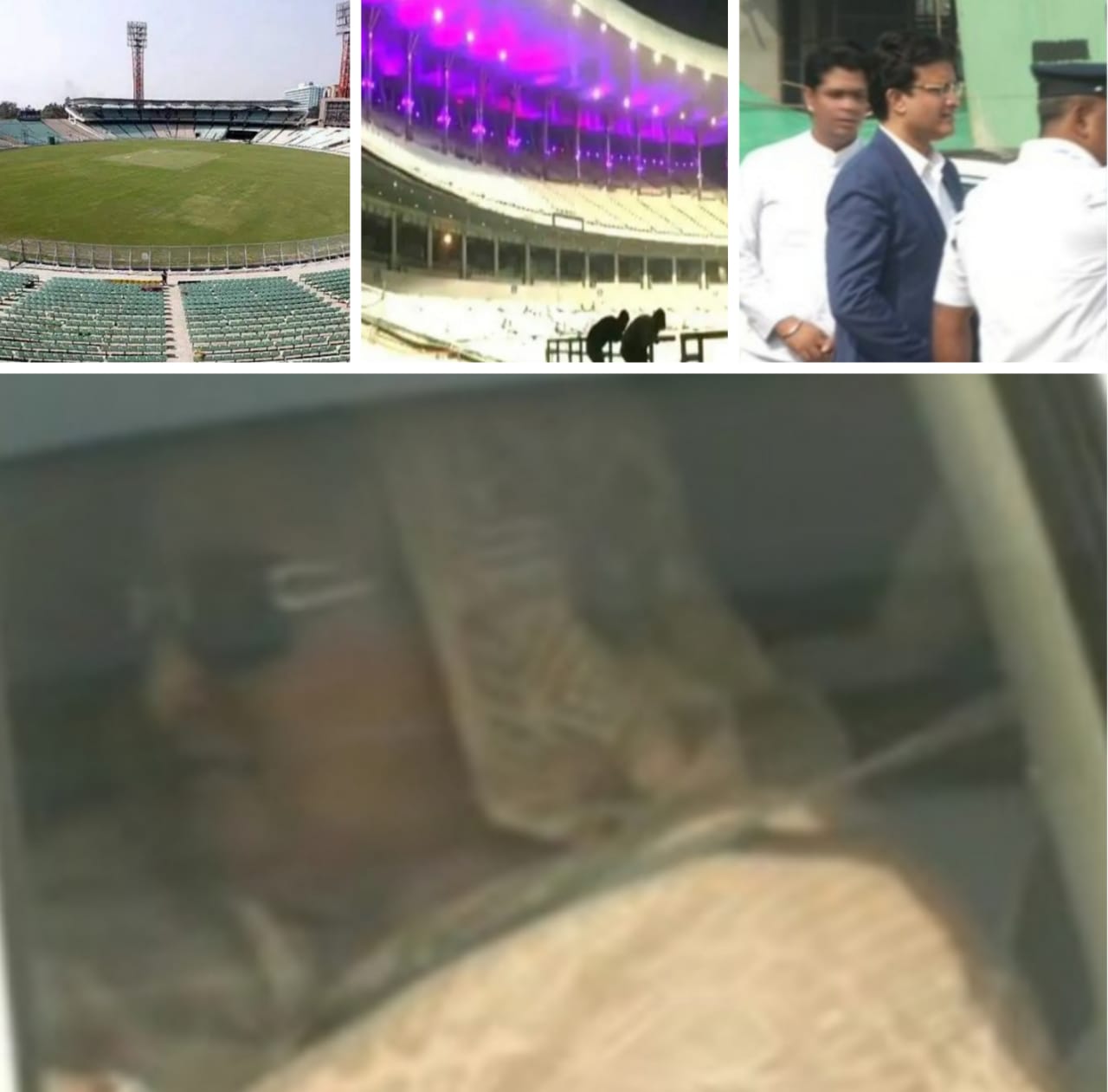 ऐतिहासिक डे नाईट टेस्ट मैच का उद्घाटन करने कोलकाता पहुँची बाँग्लादेश की प्रधानमंत्री