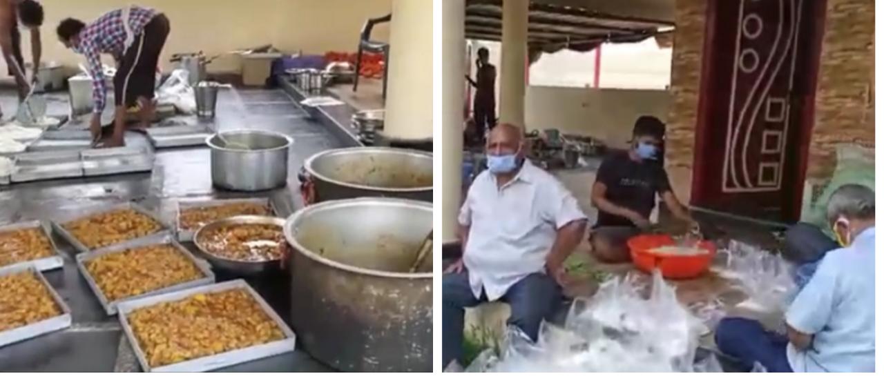 समाजसेवी मित्र मंडल कर रही गरीबों को भोजन वितरण, अरविन्द तिवारी की रिपोर्ट- रायपुर-