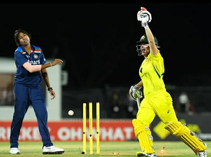 महिला क्रिकेट मुकाबले में आस्ट्रेलिया से छह विकेट से हारा भारत
