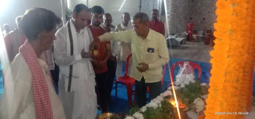 समाजसेवी स्वर्गीय मदन गोपाल शर्मा को प्रथम पुण्यतिथि पर दी गई श्रद्धांजलि–सोनपुर