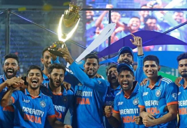 श्रीलंका को हराकर भारत ने रिकॉर्ड आठवीं बार जीता एशिया कप
